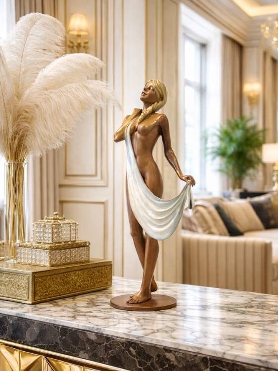 Prix d’une statue de femme en bronze