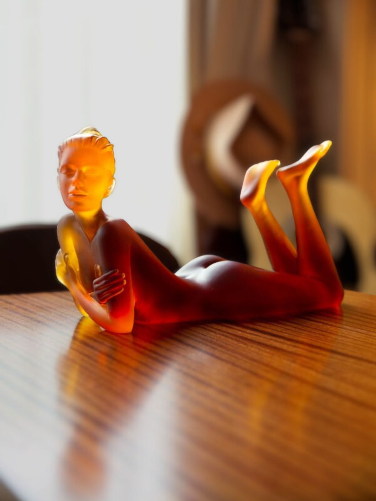 Sculpture en cristal Daum