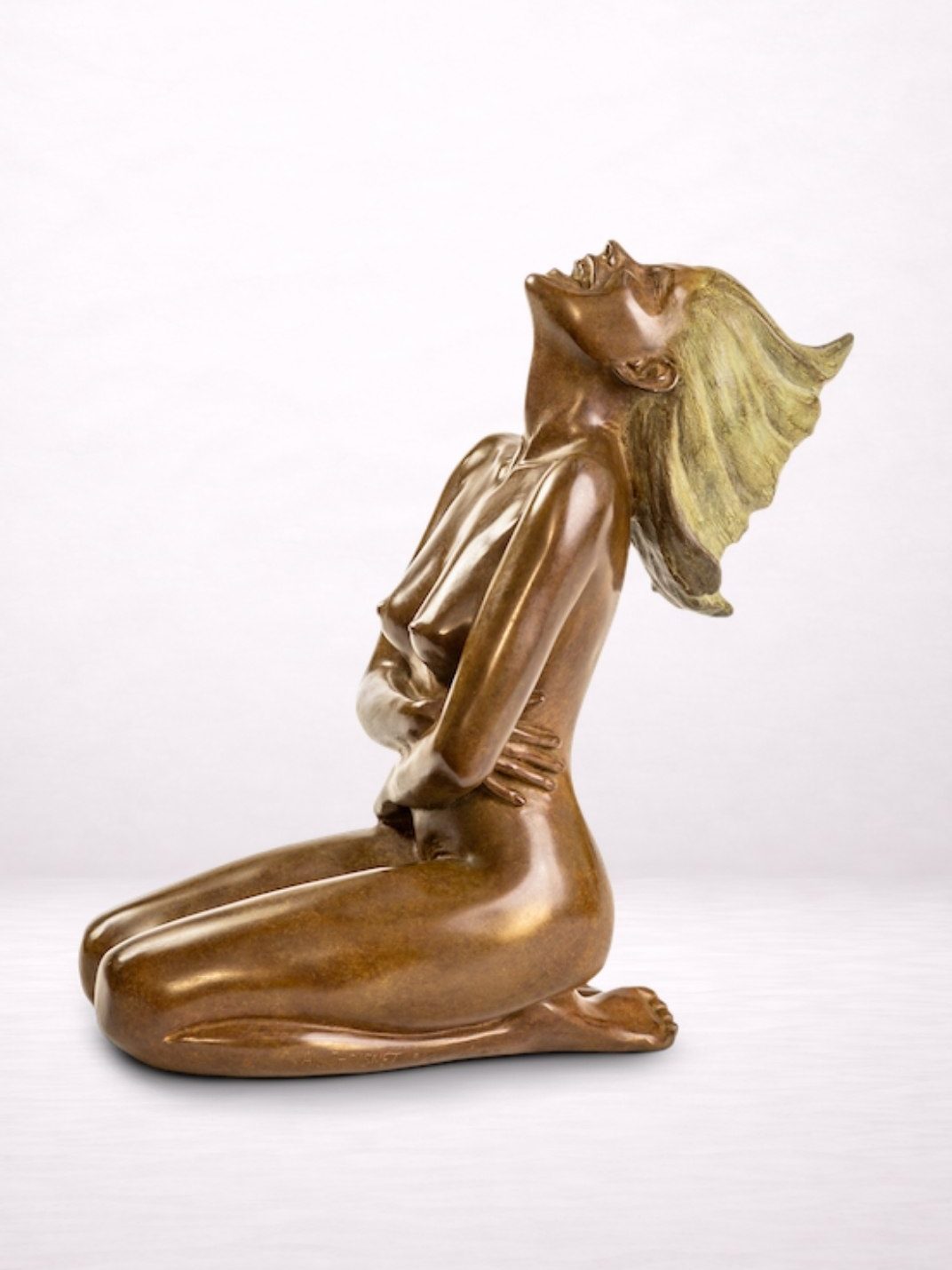 La patine d’une sculpture en bronze