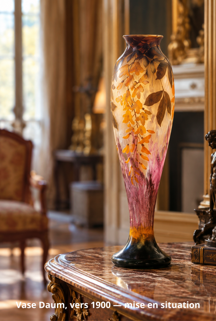 Vase dans un intérieur